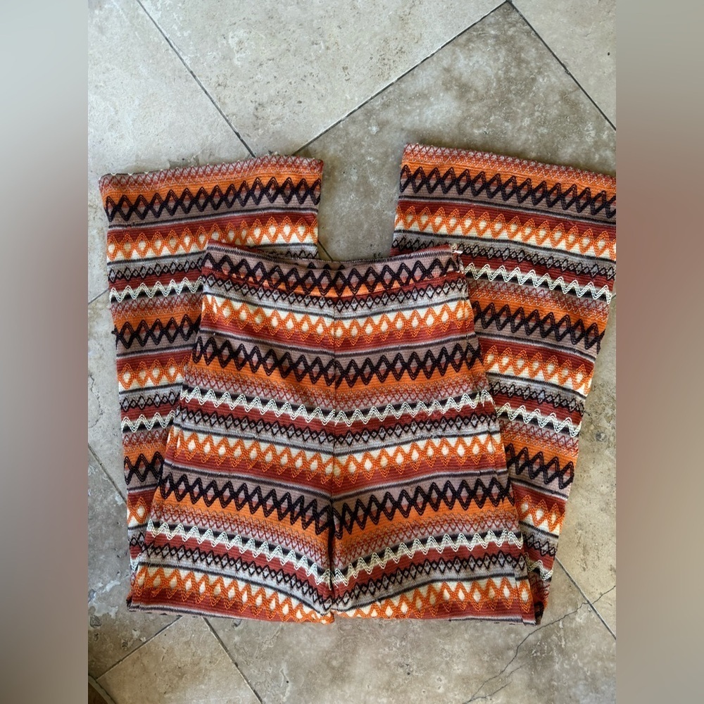 TCEC ladies flared sided zip pants excellent condition boutique pants lined - Picture 9 of 13